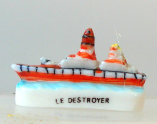 Feve bateau le - bateau, destroyer