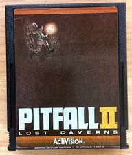 PITFALL II LOST CAVERNS - CARTOUCHE 100% ORIGINALE ATARI 2600 VCS PAL EURO - 2