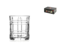 RCR Paquet De 6 Verres Double Old Fashioned En Verre Transparent Cl 34.