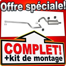 Ligne pot d'échappement pour