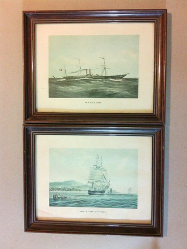 Lot gravures marines - lot,