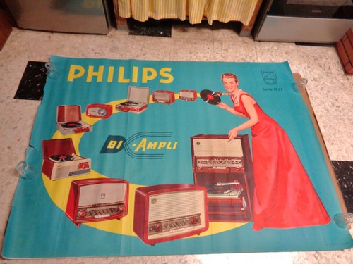 Grande affiche ancienne 1957 - grande,