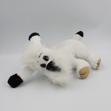 Doudou peluche chien blanc