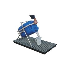 Chevalet inox pour bidon 60L