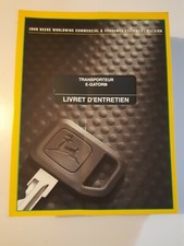 manuel d entretien de transporteur john deere E-gator 