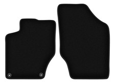 Tapis de sol avant en velours