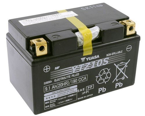 Batterie 12v 6ah yuasa - batterie, 8,6ah