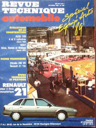 Revue technique automobile - technique,