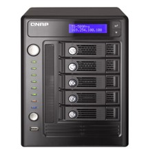 QNAP TS-509 Pro Turbo NAS 1,6 GHz 1 Go DDRII RAM 128 Mo 5x BAY