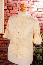 Blouse Dirndl Vintage Beige