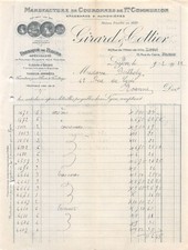 1922      FACTURE MANUFACTURE