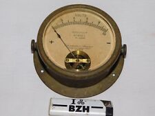 TRES ANCIEN VOLTMETRE / CHAUVIN & ARNOUX / PARIS  / MARINE - à voir ..........