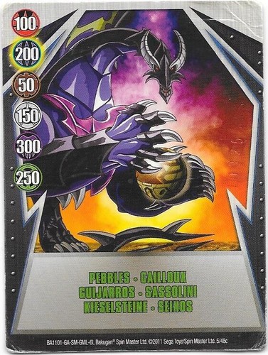 Carte bakugan 2011 - 2011,