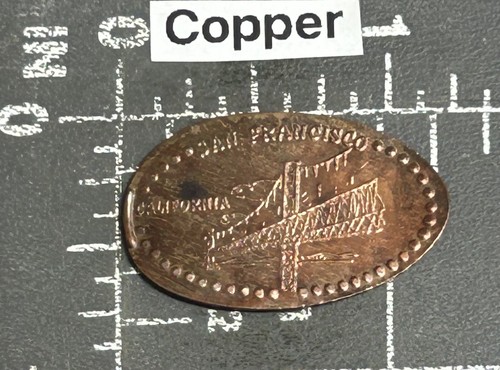 Penny écrasé pressé - penny,