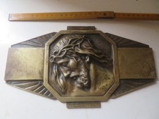 tête christ ancien art déco