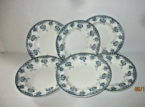 Anciennes assiettes creuses - anciennes,