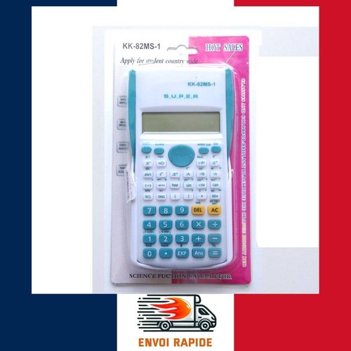 Calculatrice verte collège - calculatrice,