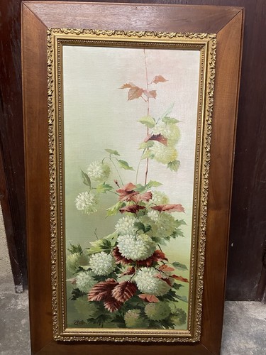 Tableau ancien huile sur toile - huile,
