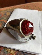 Ancien Feux arrière vélo vintage bicycle Verre.