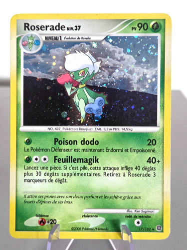 Carte pokémon roserade 132 - carte,