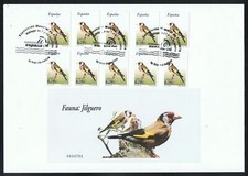 Espagne 4214 2006 Timbre Expo Mondiale De Philatélie Málaga 2006 Jilguero Faune