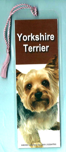 Yorkshire terrier marque page - yorkshire,