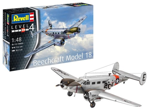 Revell beechcraft model 18 - revell,,