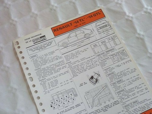 Fiche technique renault tl - fiche, 14