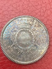 JETON argent Louis XV 1743 Louis Bazile de Bernage prévôt des marchands de Paris