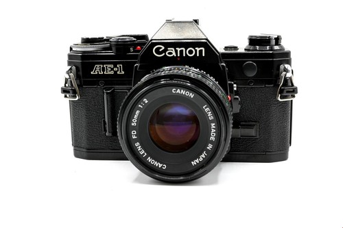 Black canon ae1 50mm - canon, ae-1