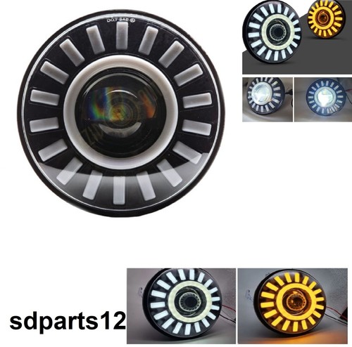 Phare avant led - phare, rond