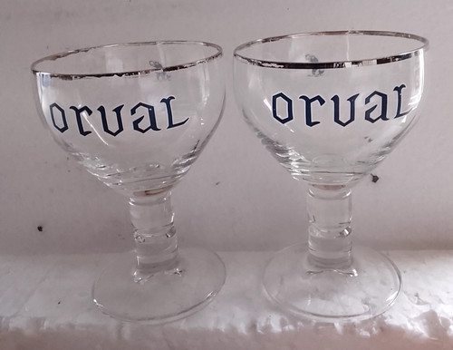 Lot verres bière orval - lot,