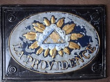 Plaque d'assurance ancienne LA