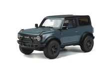 Ford Bronco Première Édition 2021 Bleu Noir Modèle Réduit 1:18 GT Spirit