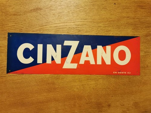 Plaque cinzano vente - plaque,