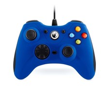 Manette de jeu Bleu 2 moteurs