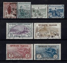 FRANCE STAMP TIMBRE YVERT 148/155 " SERIE ORPHELINS 1917-18 " OBLITERES TB J001