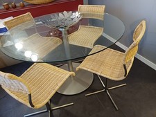 Table ronde en verre Bo