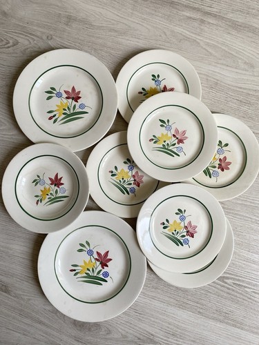 Assiettes plate creuse - 6,