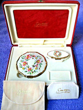 Coffret Poudrier Ancien STRATTON - Old STRATTON Compact Powder in BOX - RARE