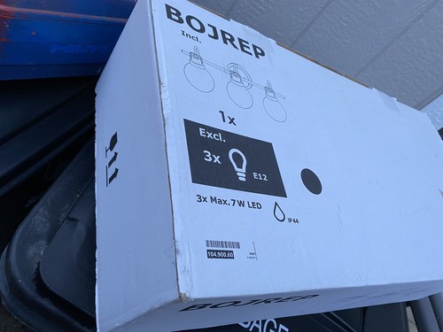 Ikea bojrep wall lamp with - lamp,