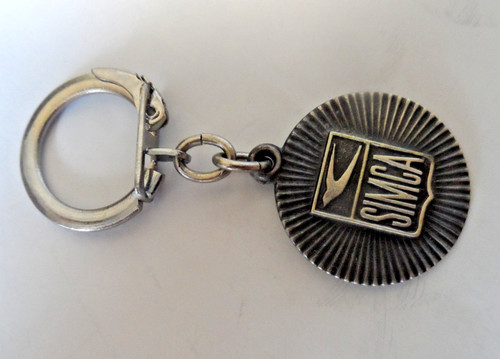 Ancien porte clé simca métal - ancien,