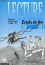 Éclats de lire : Lecture, CE1