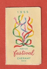 CALENDRIER - CARTE PARFUMEE -