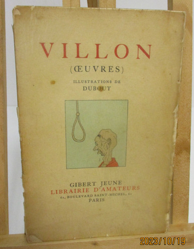 Villon - villon, oeuvres)-