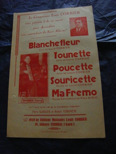 Partition blanchefleur - "partition,