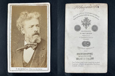 Mulnier, Paris, Alexis-Joseph Mazerolle, peintre Vintage cdv albumen print.Ale