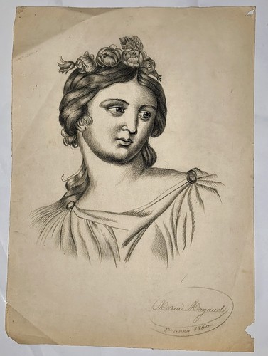 Rare dessin académique - dessin,