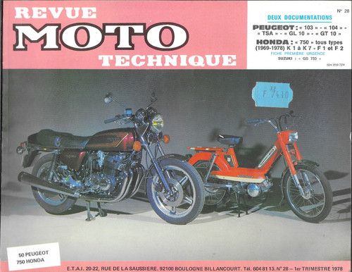 Revue moto technique - moto,