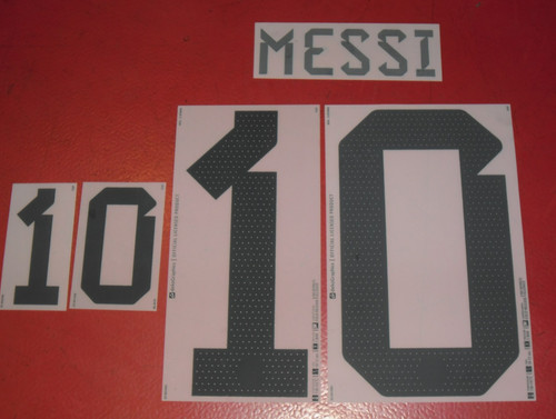Flocage officiel messi 10 - flocage,